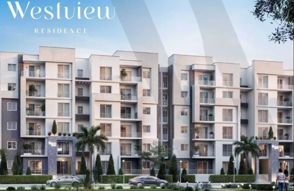 For sale in installments an apartment of 350 meters in Westview Residence Compound