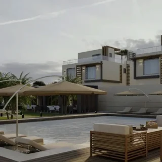 بسعر مغري تاون هاوس 410م في كمبوند ادفيدا فيو رائع