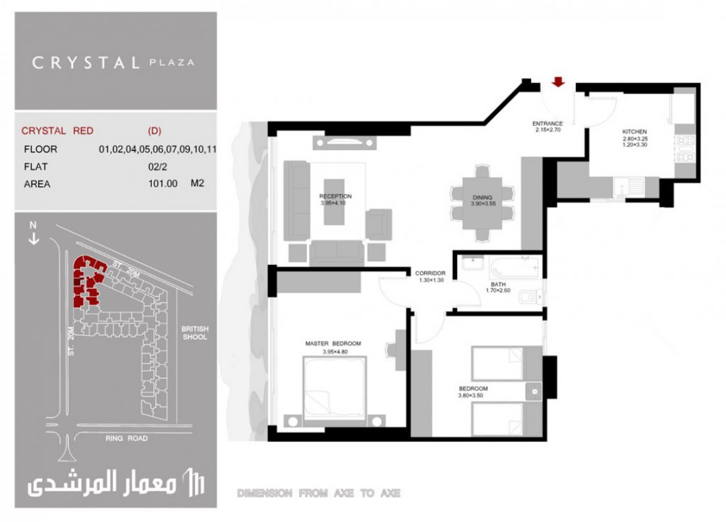 Book 70 meters in Crystal Plaza Compound at special prices