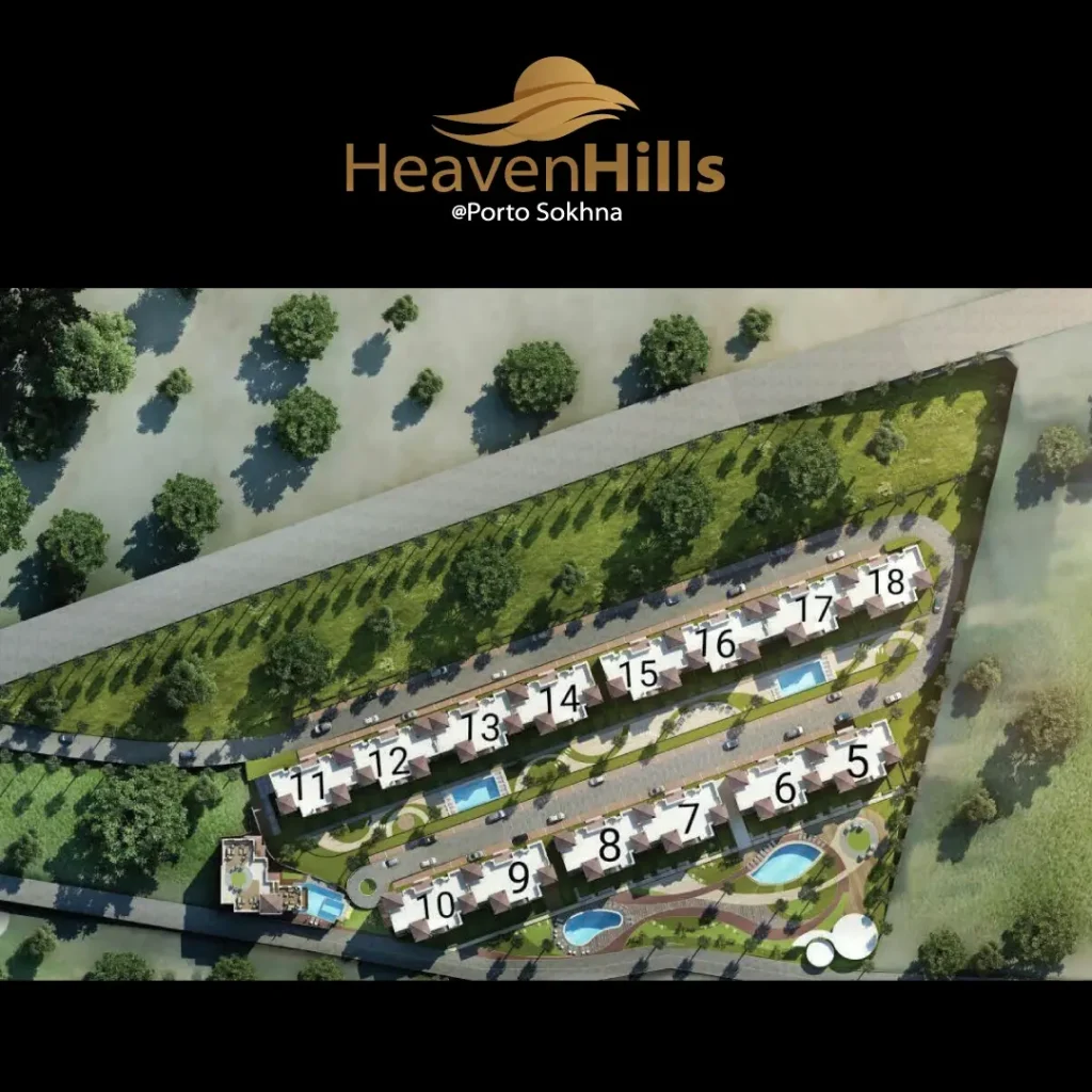 امتلك شاليه في قرية هيفين هيلز بأقل سعر للمتر