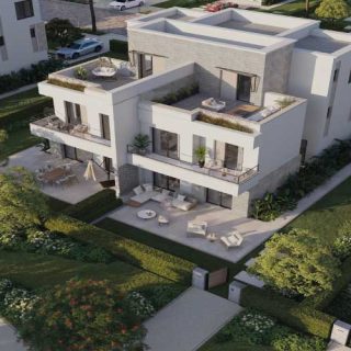 بفيو رائع و اقوى الخصومات على سعر المتر في كمبوند جيرة اشتري تاون هاوس الان