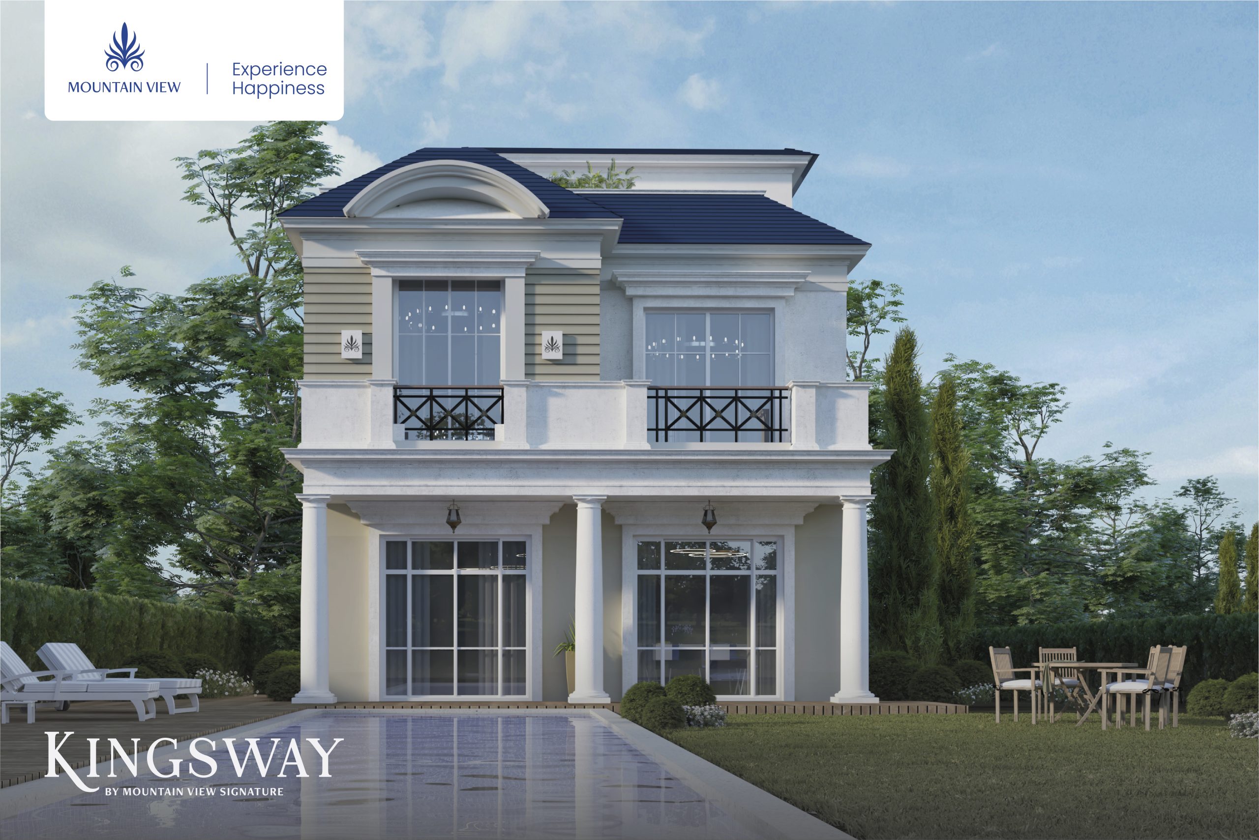 فيلا للبيع في كمبوند كينجز واي ماونتن فيو 450 متراً