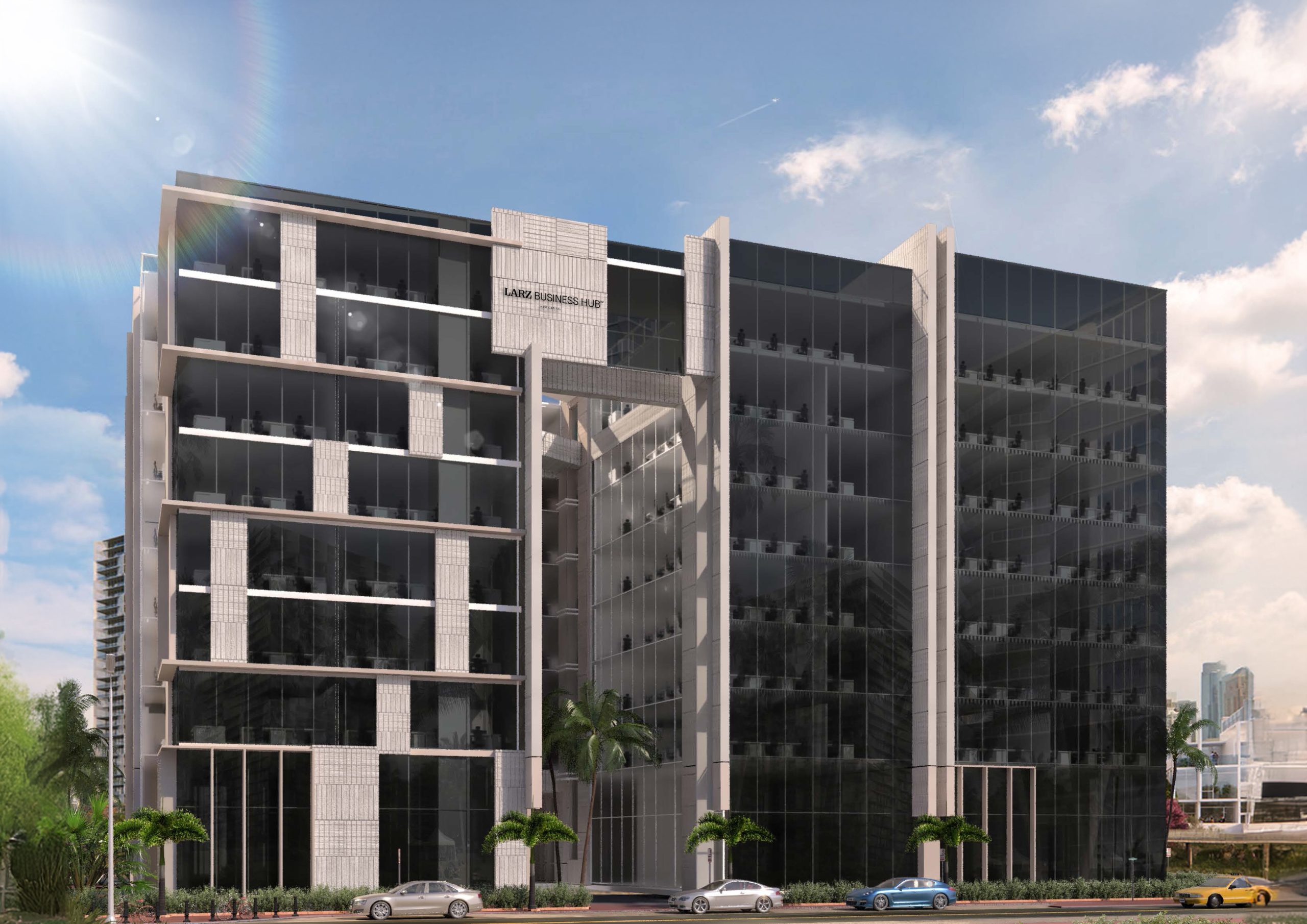 Details about the 200 square meter office in Larz Business Hub