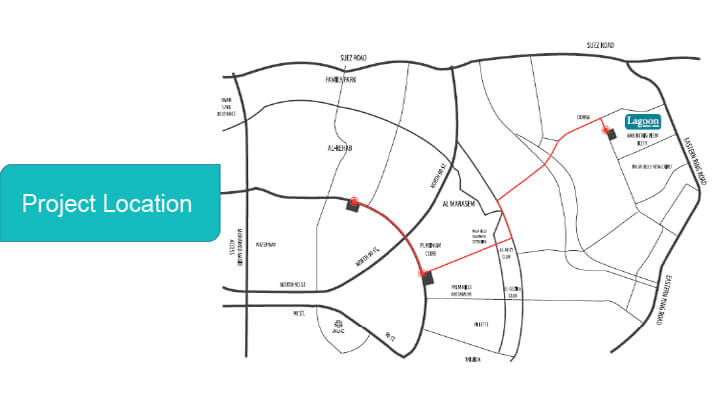 توين هاوس في كمبوند ماونتن فيو لاجون القاهرة الجديدة بتسهيلات في السداد بمساحة 300 متراً