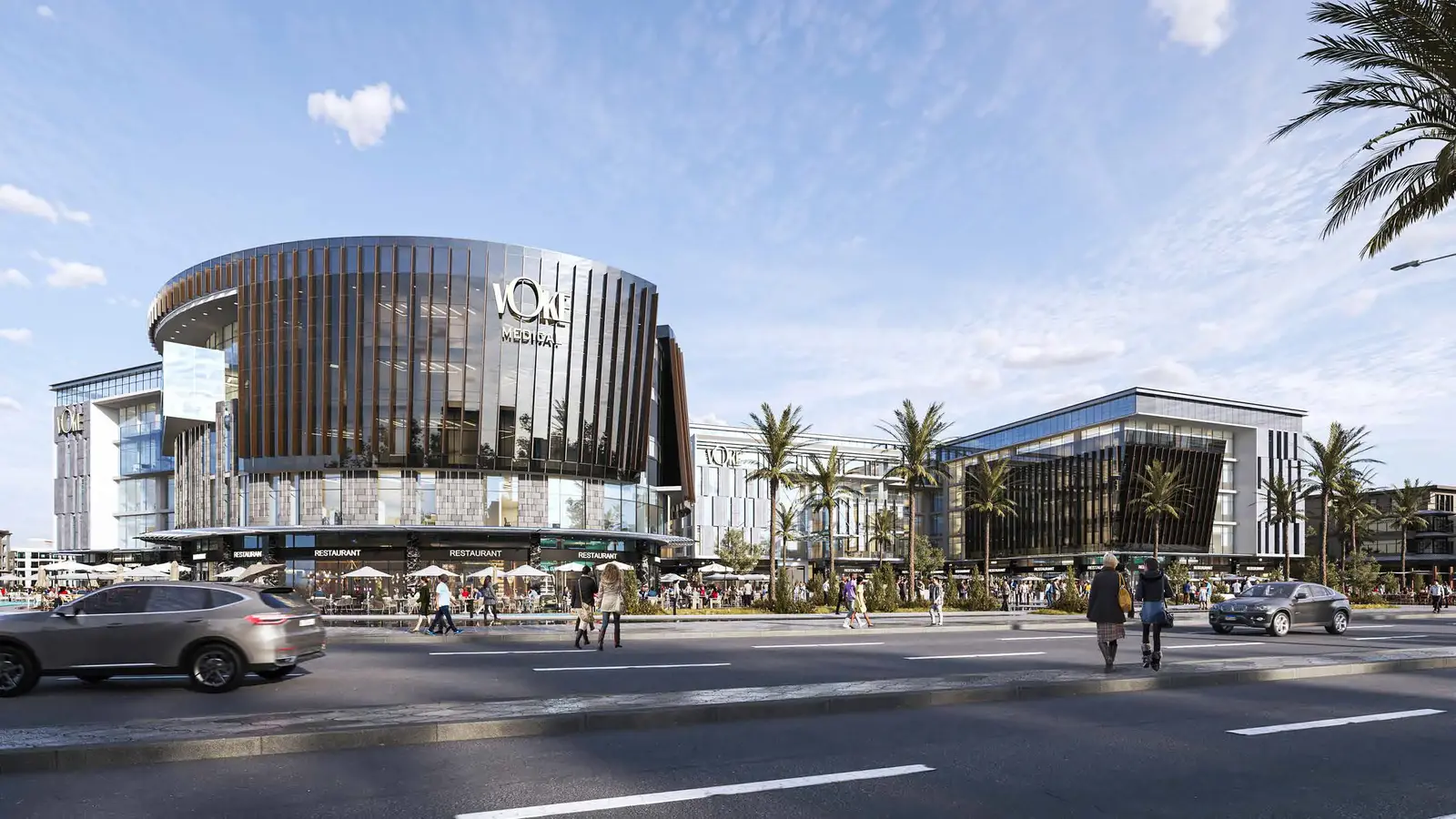 مكتب للبيع في مول فوك 100 متراً