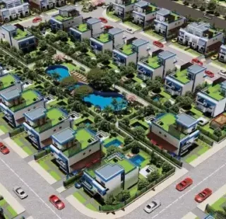 Twin house for sale in Valley View Compound 400 meters