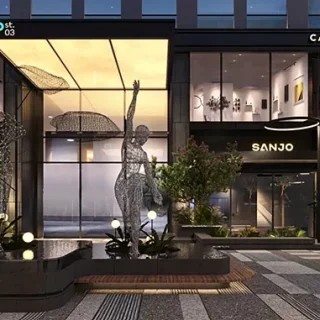 امتلك مكتب داخل مول بارك ستريت ايست مقدم 10%