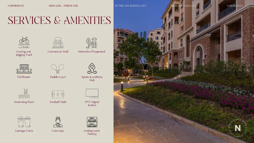 N Residence New Cairo Compound Tabarak Holding Developments