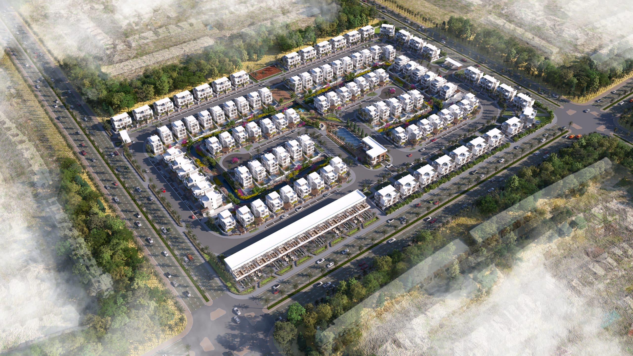 Twin house for sale in Zayard Strike North Zayed Compound with payment facilities and only 5% down payment