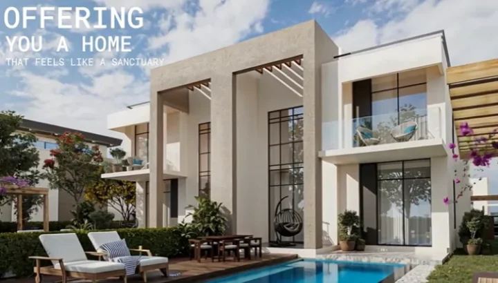 فيلا للبيع بزايد الجديدة في كمبوند فالي فيو 500 متراً