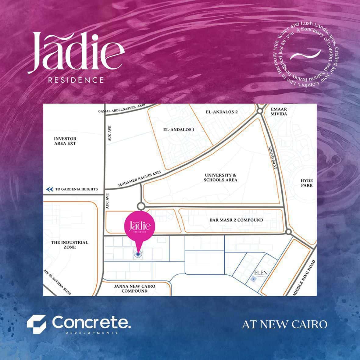 Fully finished apartment in Jadie Residence Compound book now