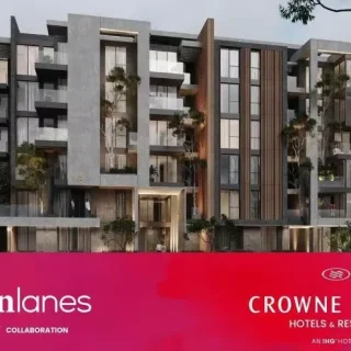 An apartment ready for receipt with an area starting from 200 meters in Crowne Residence Compound