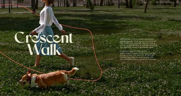 إشتري تاون هاوس بمساحة 212 متراً في كمبوند كريسنت ووك التجمع السادس