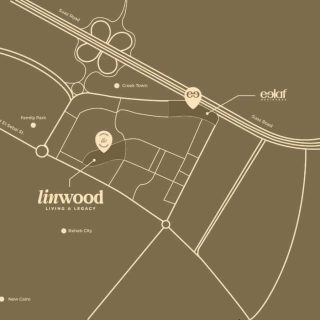 للبيع تاون هاوس كمبوند لين وود التجمع الخامس بفيو أكثر من رائع