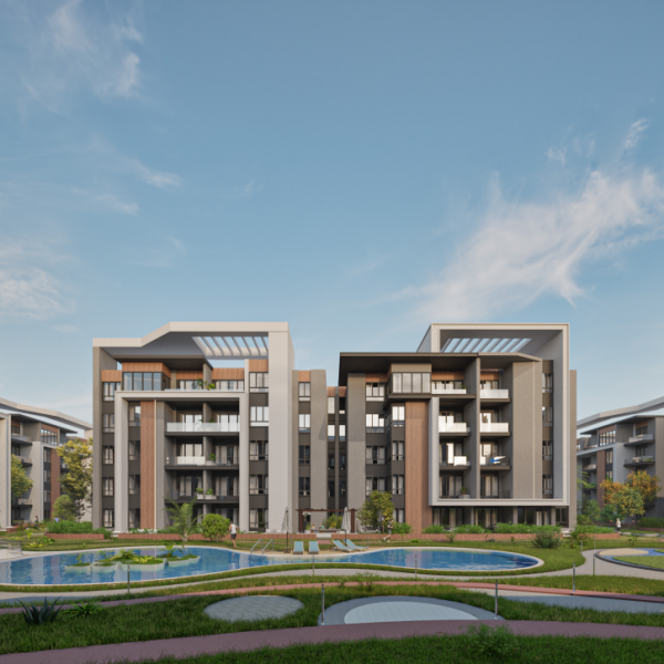 إحجز شقة في كمبوند ذات كوميونيتي بمساحة 350 متراً