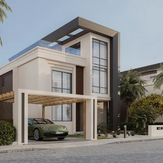 Twin house for sale in Valley View Compound 400 meters