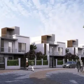 Twin house for sale in Valley View Compound 400 meters