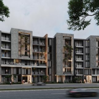 An apartment ready for receipt with an area starting from 200 meters in Crowne Residence Compound