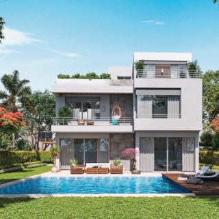 An apartment ready for receipt with an area starting from 200 meters in Crowne Residence Compound