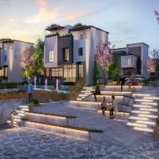 للبيع تاون هاوس كمبوند لين وود التجمع الخامس بفيو أكثر من رائع