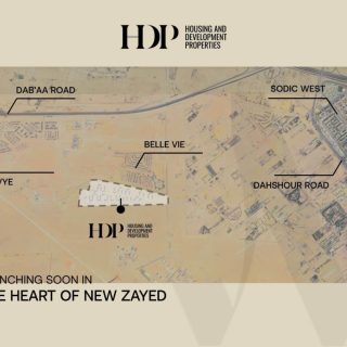 For sale in installments an apartment of 350 meters in Westview Residence Compound