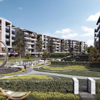 An apartment ready for receipt with an area starting from 200 meters in Crowne Residence Compound