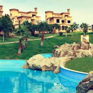 For sale a villa in Le Reve Compound Fifth Settlement with a more than wonderful view