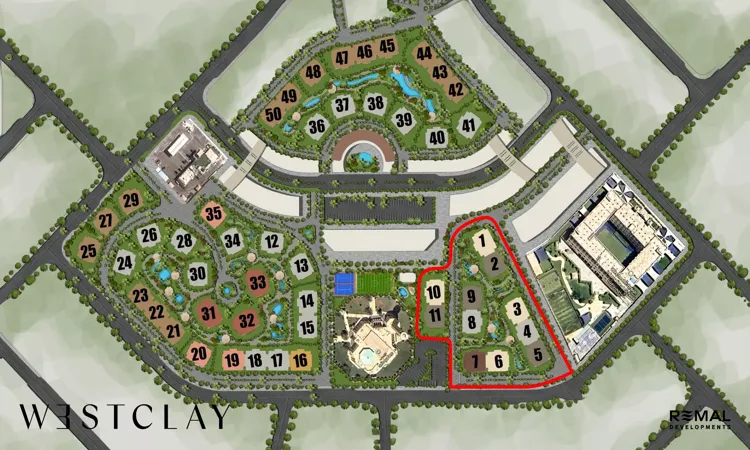 Buy an apartment of 300 square meters in West Clay 6th October Compound