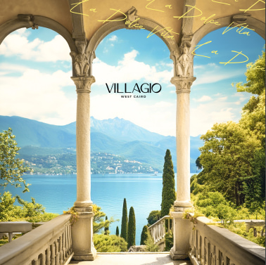 تاون هاوس للبيع كمبوند فيلاجيو اكتوبر مع امكانية التقسيط علي 10سنوات