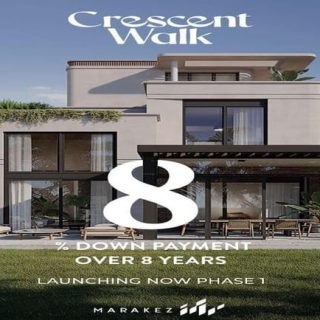 Duplex for sale in Crescent Walk Compound 216 meters