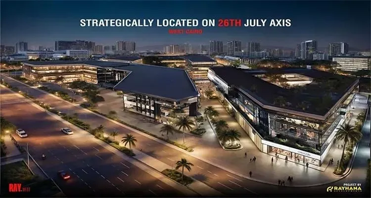 تملك مكتبك بأول قسط بأرقى موقع في مول راي ويست