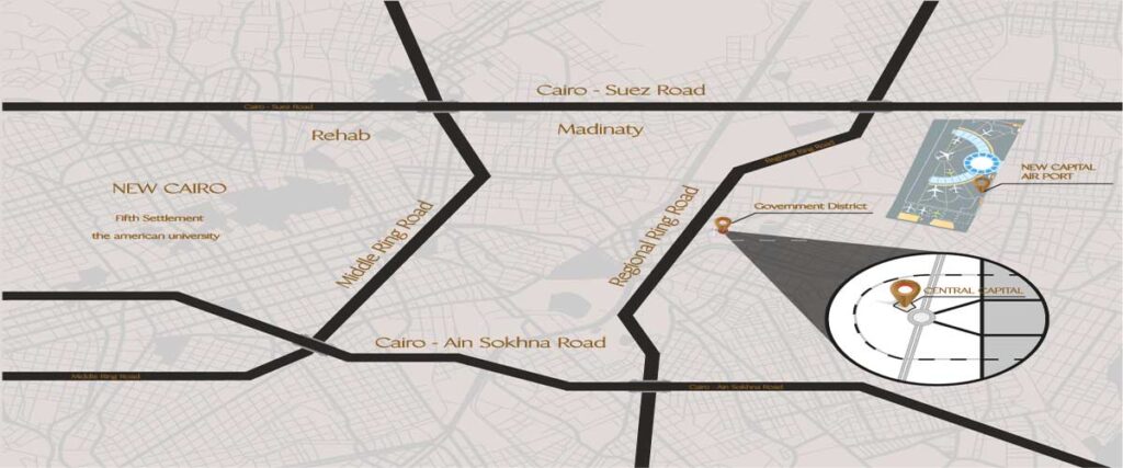 تفاصيل عن مكتب في سنترال كابيتال مول العاصمة الجديدة