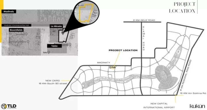 إمتلك تاون هاوس في كمبوند كوكون المستقبل سيتي بمساحة 500 متراً