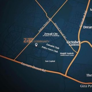 450 sqm apartment on 6th of October in Zat Community Compound