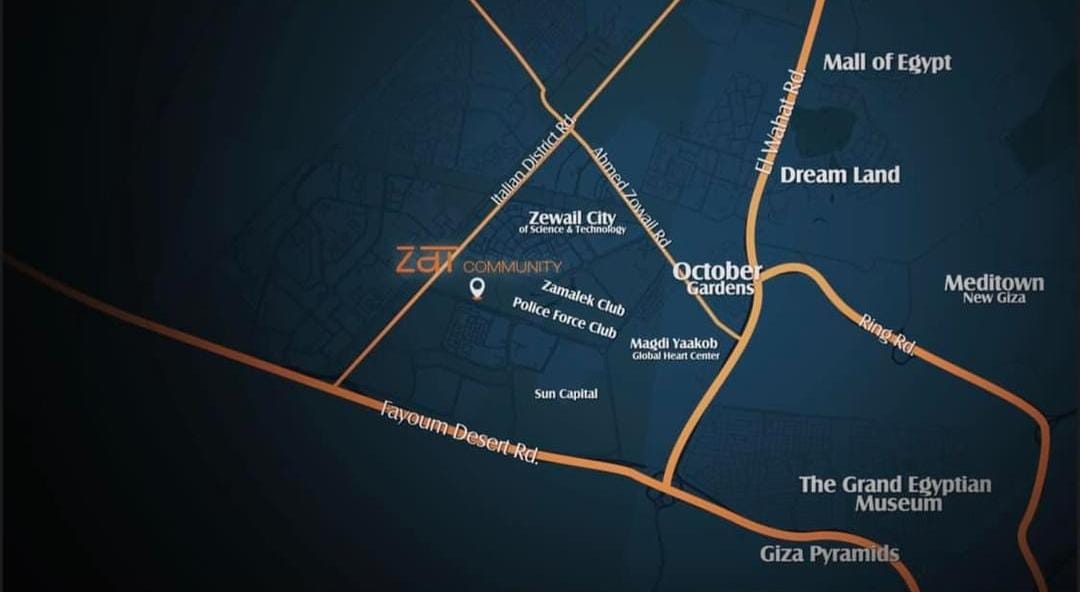 450 sqm apartment on 6th of October in Zat Community Compound