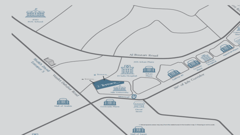 مول تراس بلازا الشيخ زايد HDP للتطوير العقاري – Terrace Plaza Mall El Sheikh Zayed