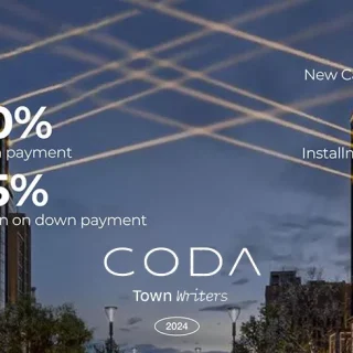 Hurry up to book at Coda Mall with the finest units with an area of ​​200 square meters