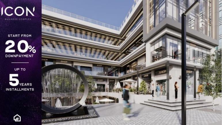 مول ايكون العبور الجديده معمار الأشراف للتطوير العقاري – ICON Mall Obour City