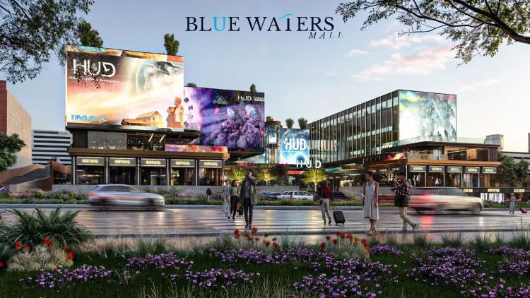بلو ووترز مول التجمع الخامس HUD للتطوير العقاري – Blue Waters Mall New Cairo