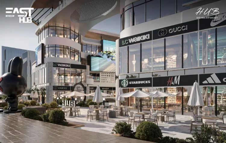 مول ايست هب التجمع الخامس HUB للتطوير العقاري – East Hub Mall New Cairo
