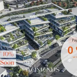 بالتقسيط على مدة تصل إلى 7 سنوات اشتري مكتب في مول تونتي بلس بمساحة 32 متر