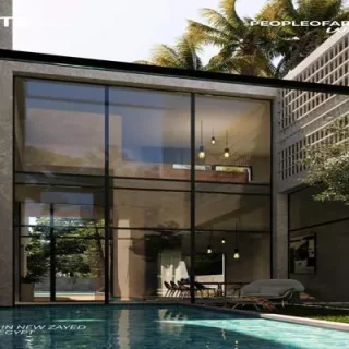 160m apartment in Rafts New Zayed Compound with payment facilities