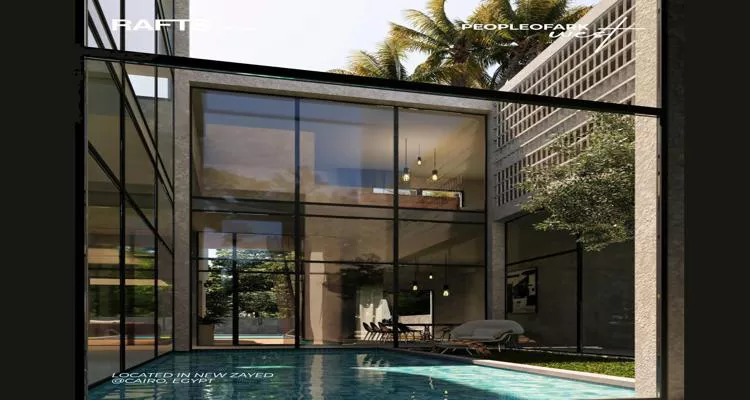 160m apartment in Rafts New Zayed Compound with payment facilities