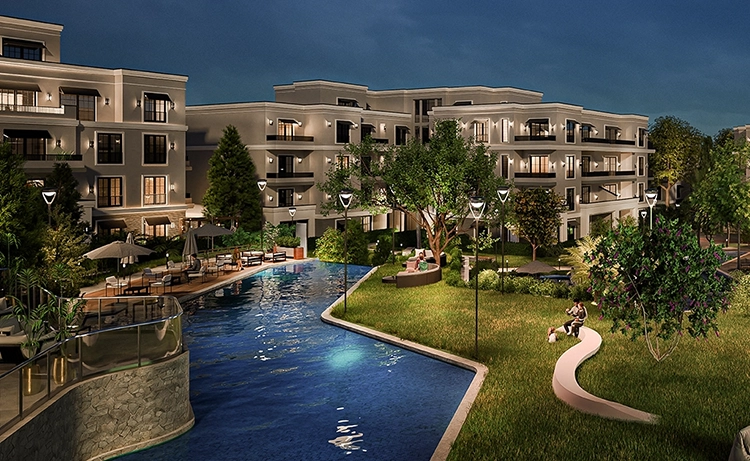 Get a duplex in Rawya Compound Sheikh Zayed of 185 meters