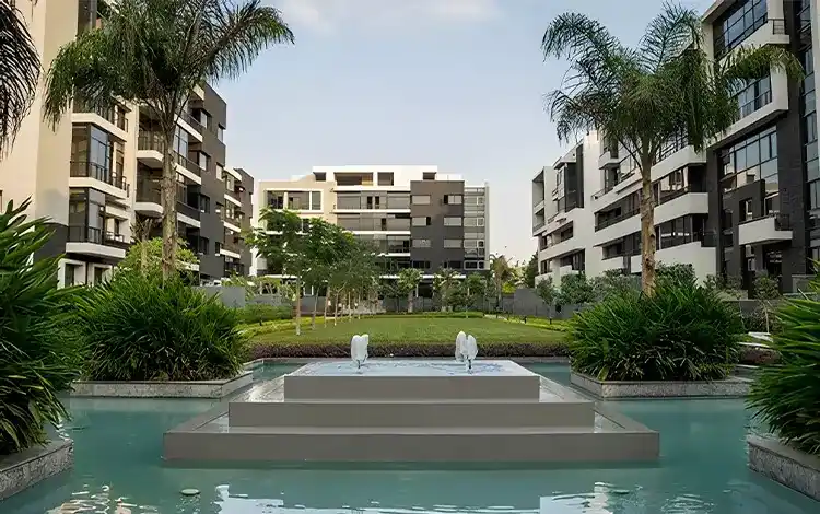 Details about the villas in Triangle Compound Fifth Settlement