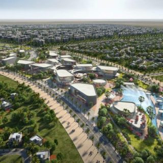 For sale in installments a 225 meter villa with a garden in South Mid Egypt Village