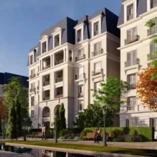 Get an apartment in Francia Nile Boulevard Compound of ​​185 meters