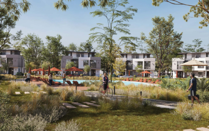 فيلا بمساحة 255 متر للحجز في كمبوند فيلانوفا اكسيا