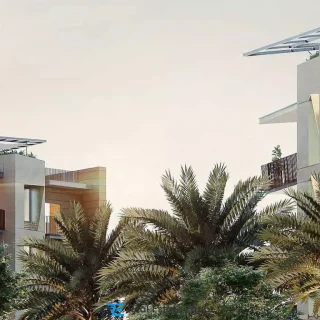 وحدات بمساحة 320 متر للحجز في كمبوند 6 ويست الشيخ زايد