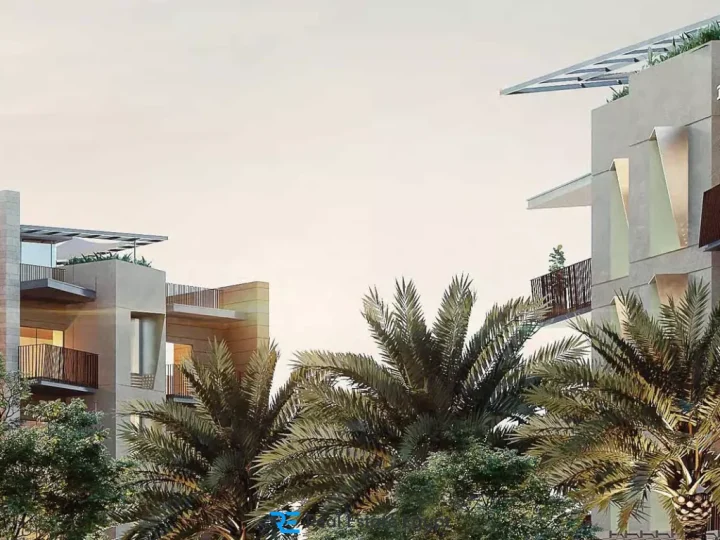 وحدات بمساحة 320 متر للحجز في كمبوند 6 ويست الشيخ زايد